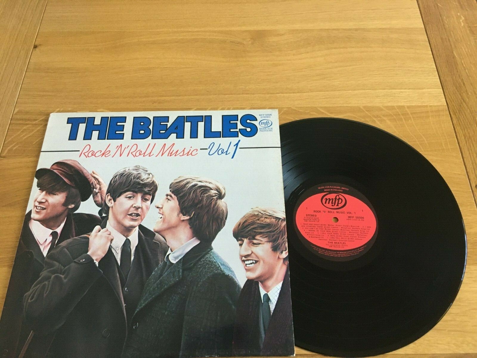 Beatles Rock 'N' Roll Music Vol.1 UK盤 LP The Beatles Rock n Roll Music Volume Vol 1 Vinyl LP SN-16020