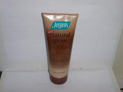 JERGENS NATURAL GLOW DAILY MOISTURIZER -- Medium To Tan Skin Tones  -- 7.5oz