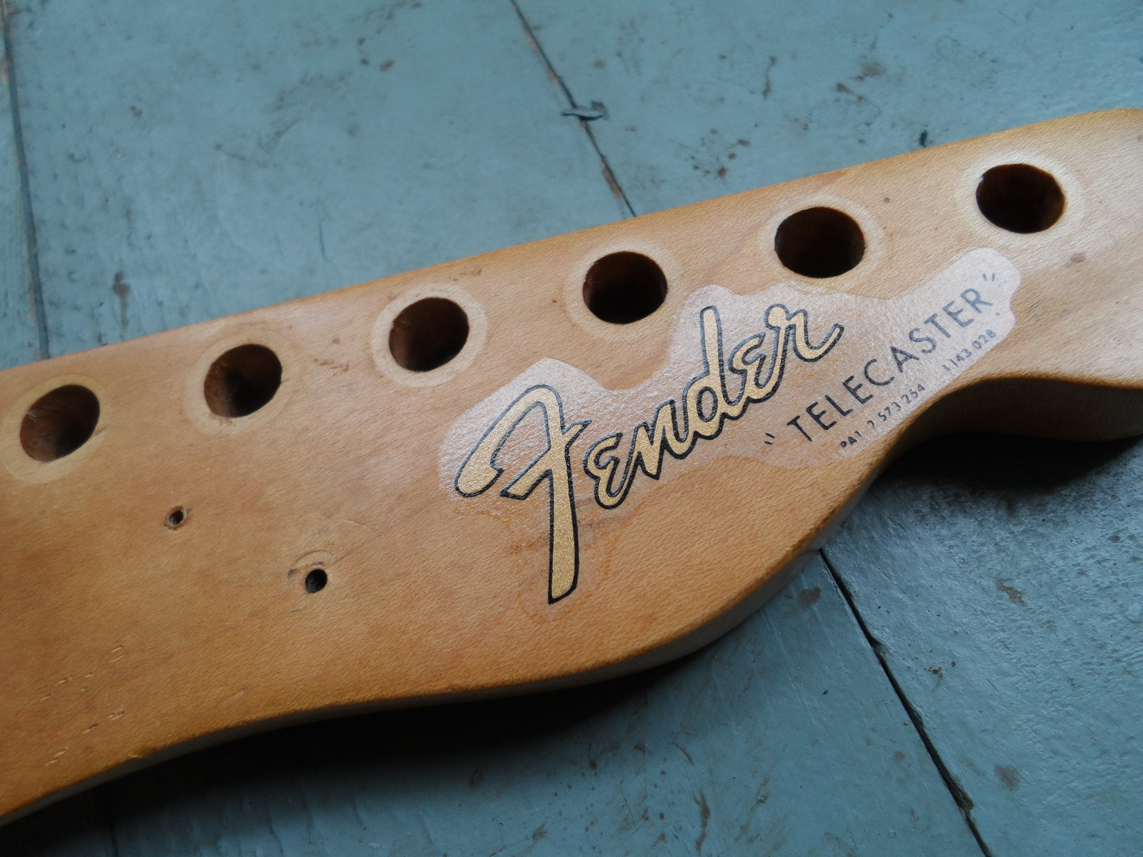 Vintage September 1966 Fender Telecaster Original Guitar Neck