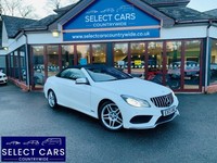 2013 Mercedes-Benz E Class 2.1 E250 CDI AMG Sport Cabriolet 2dr Diesel Diesel