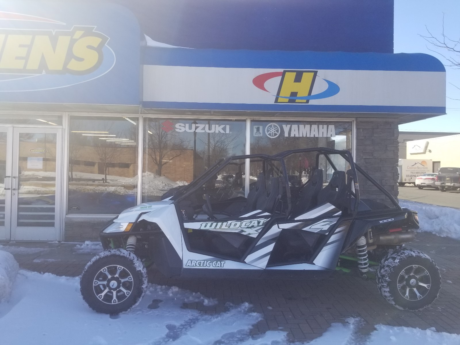2016 ARCTIC CAT WILDCAT 4X LOW MILES (USA DELIVERY AVAILABLE)(STOCK #8051)