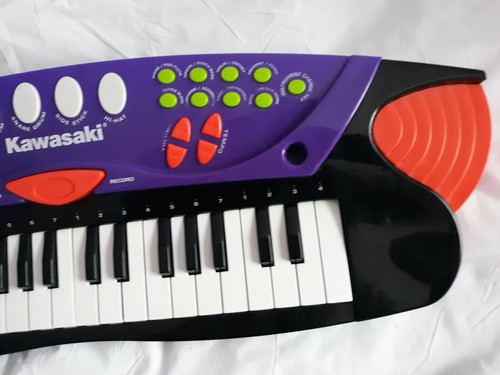 Kids Kawasaki 37 Key Musical Electronic Keyboard Digital Piano Works Great!