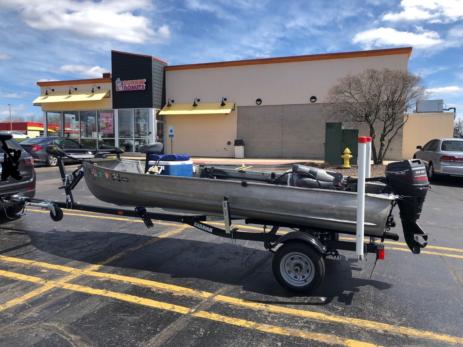 Fishing Boat Sears 14ft with new trailer