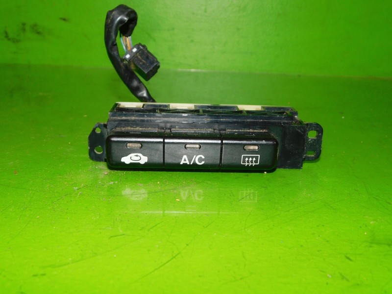 99 00 Civic EX OEM AC rear defrost recirculation switch control button panel
