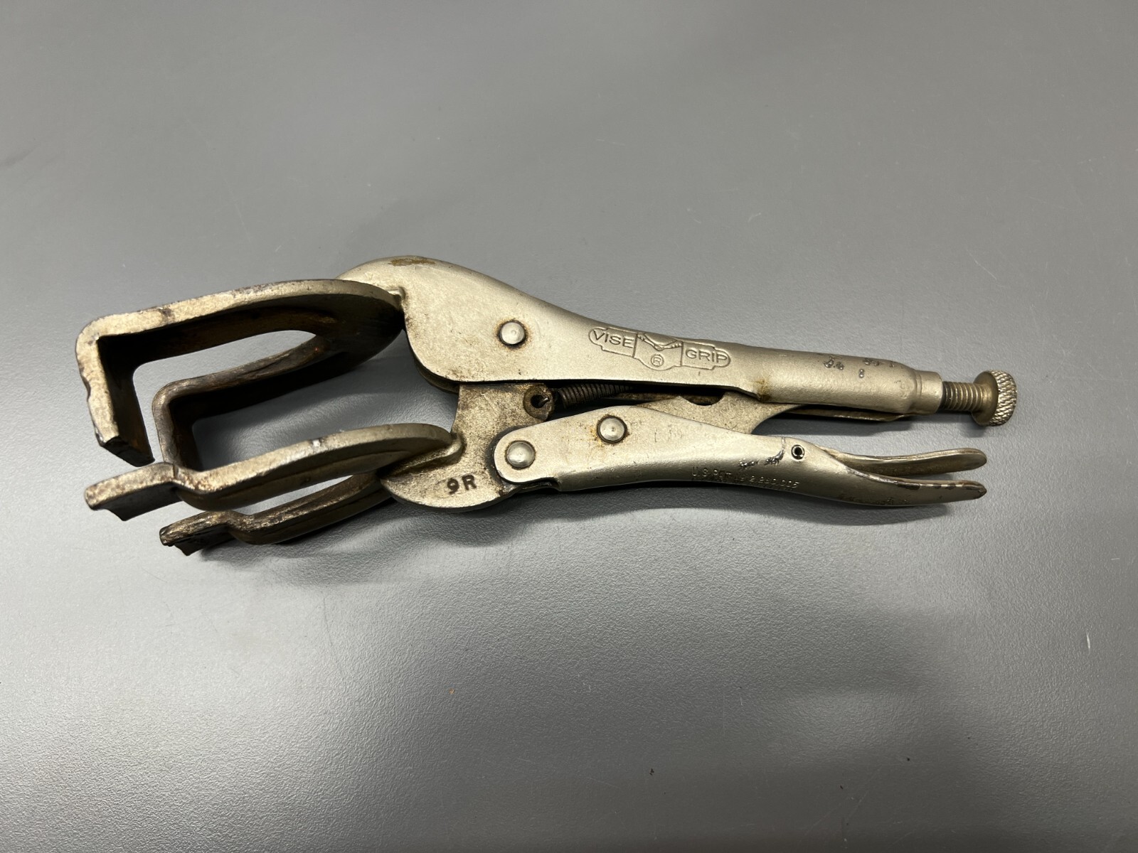 【新品未使用】USA PETERSEN社製 VISE GRIP 7WR Vintage Peterson Dewitt Vise Grip 7WR Locking Pliers, Made
