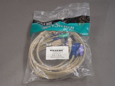 Black Box ServSwitch EHN7001213UVP-0006 PS/2 VGA USB KVM Cable