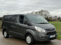 FORD TRANSIT CUSTOM 2.2 TDCi 125ps Low Roof Trend Van 2015 Grey | 12 Months MOT