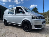 2012 VOLKSWAGEN TRANSPORTER T5.1 140BHP 6 SPEED KOMBI SILVER **SPORTLINE LOOKS**