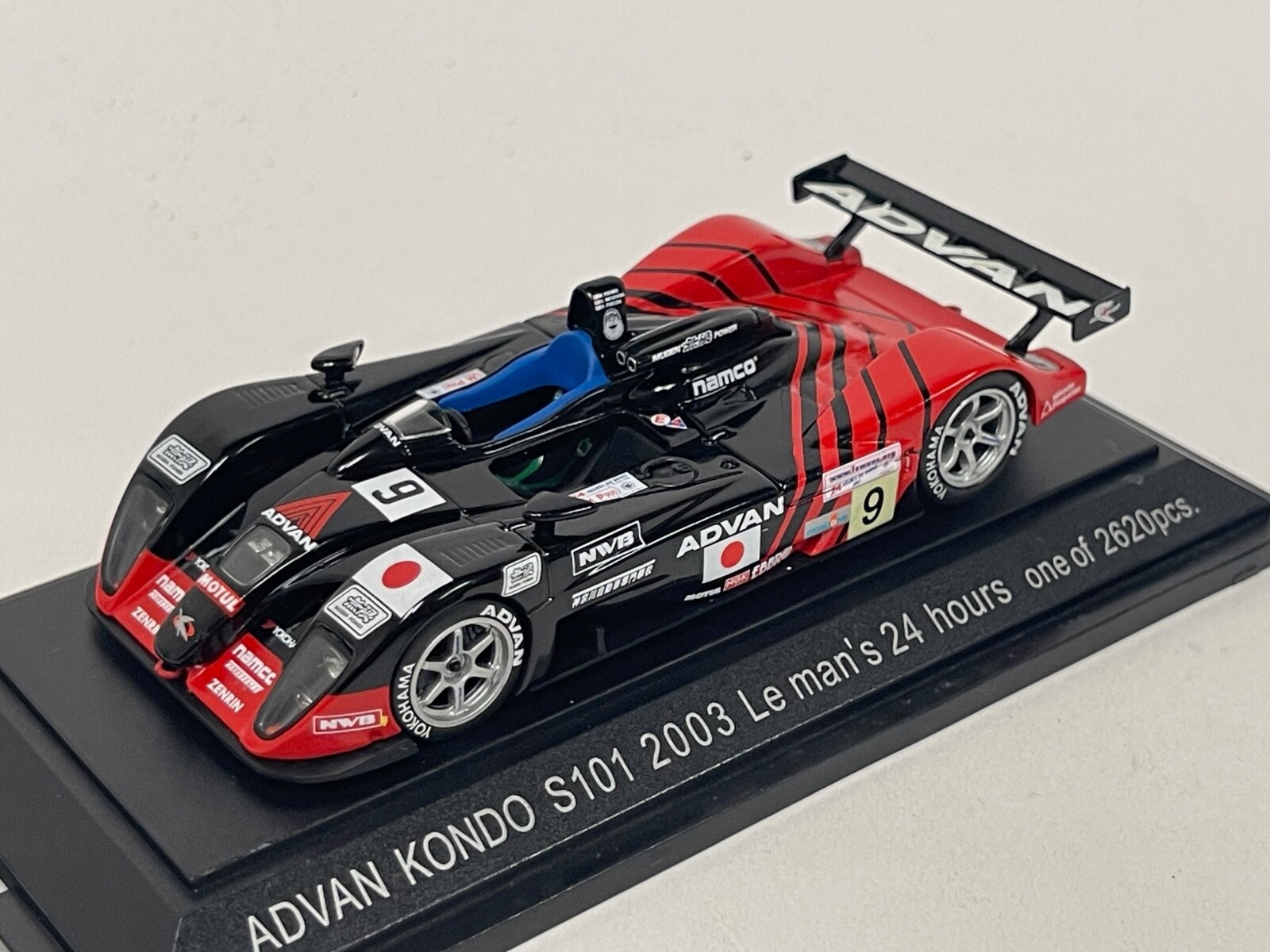 1/43 Ebbro Advan Kondo Dome S101 from 2003 Le Mans Car #9