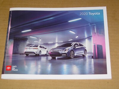 2020 TOYOTA FULL LINE BROCHURE MINT! 40pp CAMRY AVALON 86 RAV4 LAND CRUISER RAV4