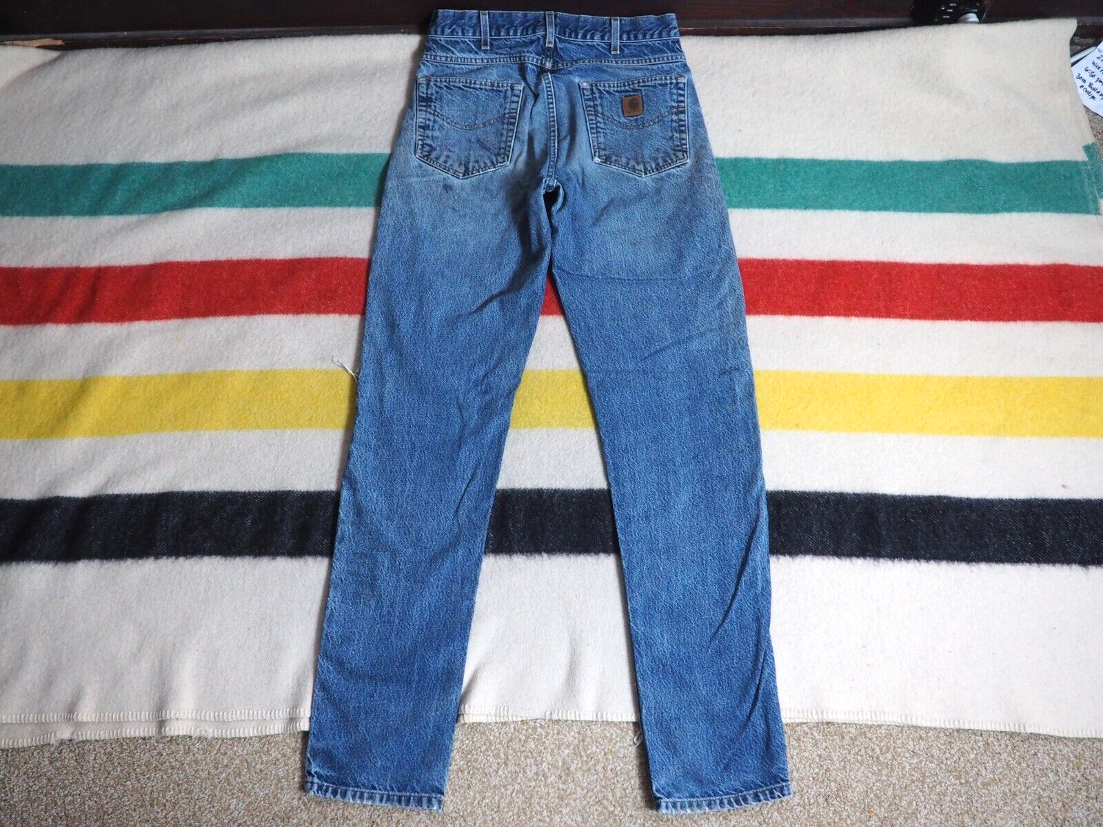 【Carhartt】90's デニムパンツ W40 L32 鬼ヒゲ ヴィンテージ Carhartt】90's デニムパンツ W40 L32 鬼ヒゲ ヴィンテージ