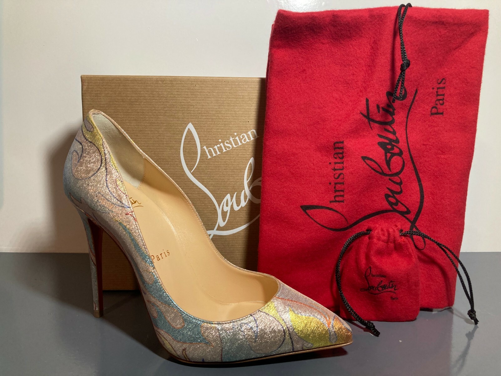靴 Christian Louboutin PIGALLE Pigalle - 85 mm Pumps - Patent calf leather - Black - Women