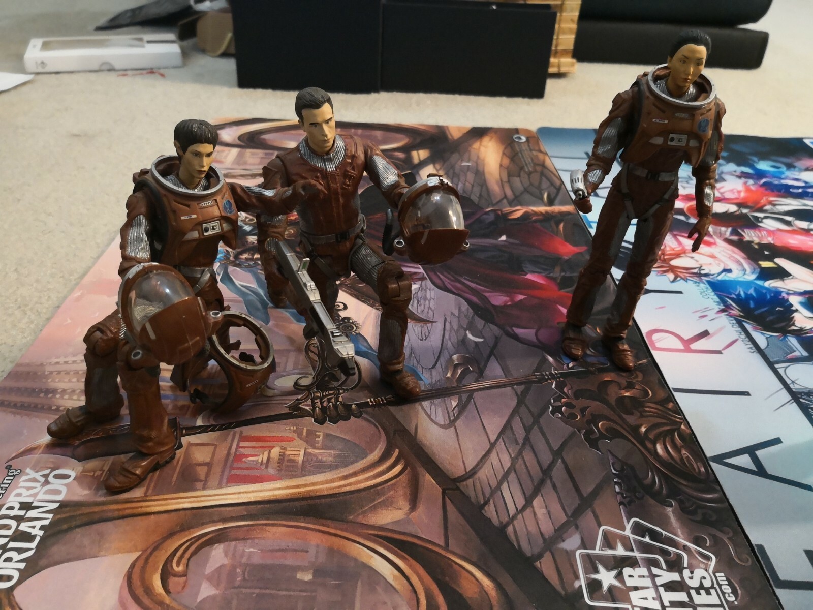 Star Trek Action Figures Enterprise Away Team Series & The Next Generation Lot