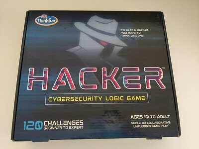 THINKFUN HACKER Cybersecurity Logic Game New