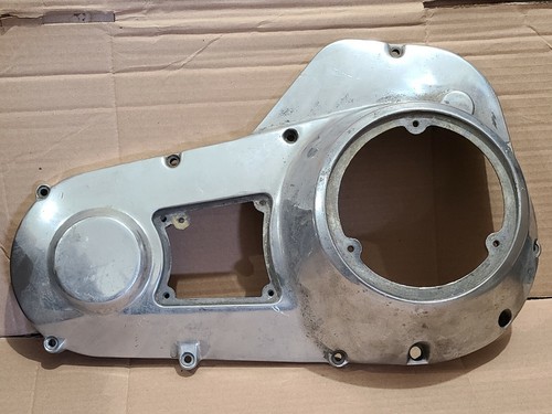 Sheller フーディ Primary Clutch Cover Harley FLT FXR Tour Glide Shovelhead