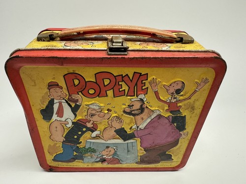 ポバイ POPEYE ブリキ ランチボックス 1964年製 ポバイ POPEYE ブリキ ランチボックス 1964年製 - メルカリ