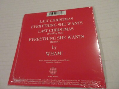 Wham Last Christmas CD Single 4 Tracks Rare Mixes Limited Edition New & Sealed