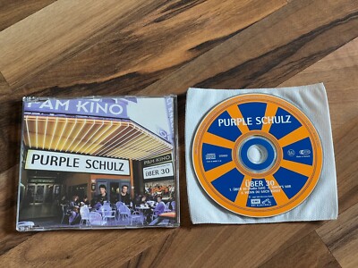 PURPLE SCHULZ Über 30 OOP 1997 EUROPEAN CD single