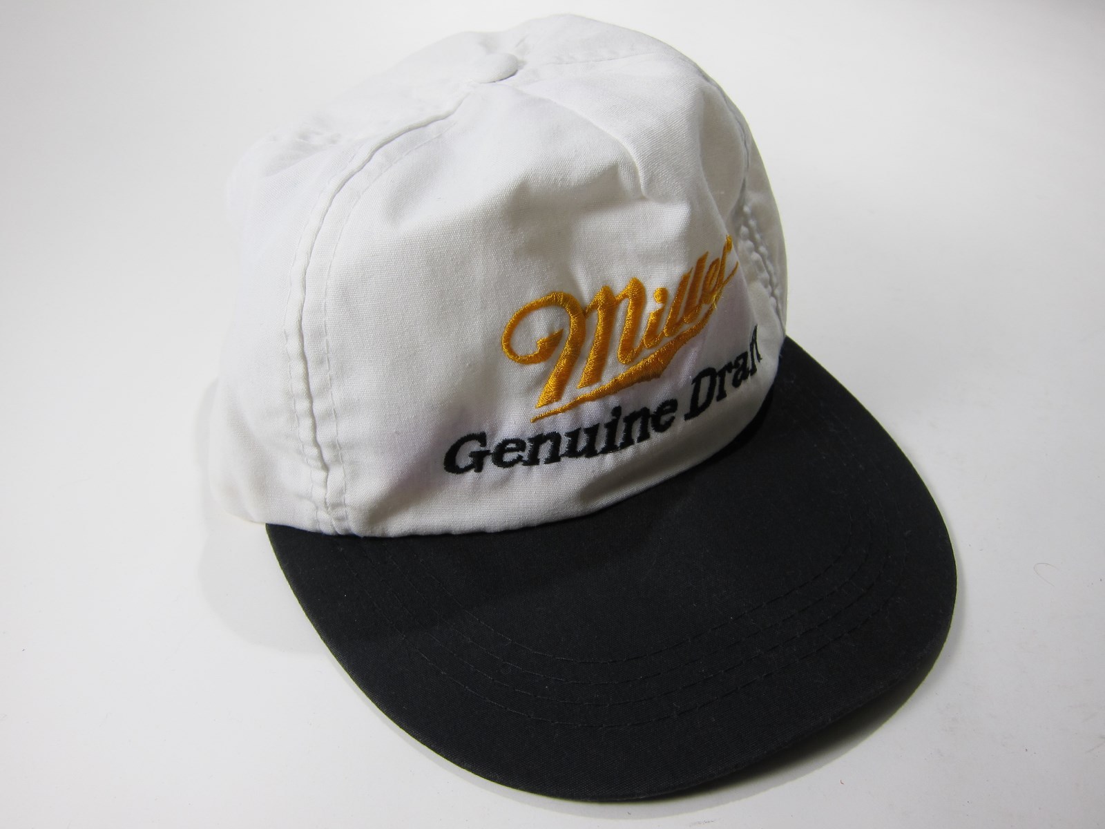 Vintage Miller Genuine Draft Hat Snapback Trucker MGD Cap