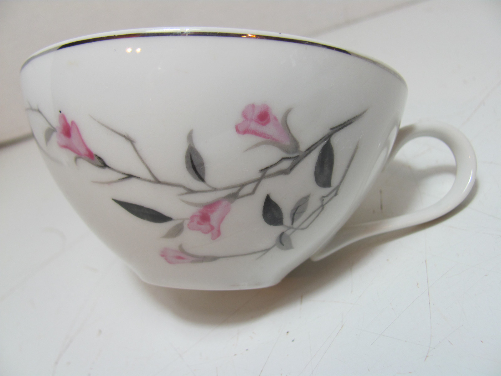 FINE CHINA JAPAN CHERRY BLOSSOM CUP & SAUCER