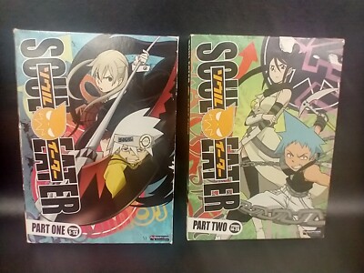 Soul Eater Part One & Two Lot of 2 Anime DVD - Episodes 1 - 26