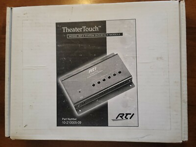 RTI Model IRF-6 System Interface Module