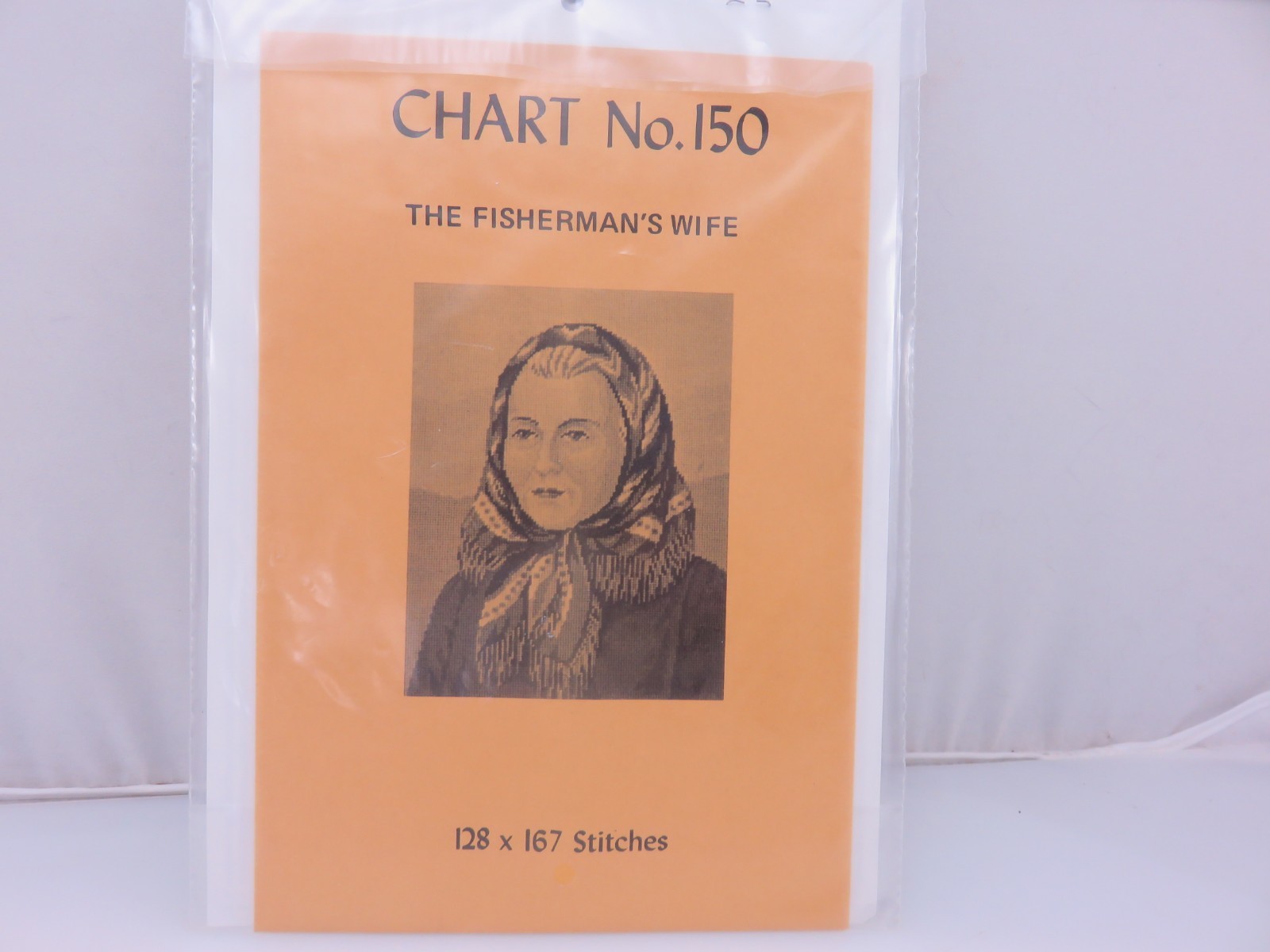 Babs Petit Point & Needlepoint Chart #150 THE FISHERMAN'S WIFE Pattern NEW