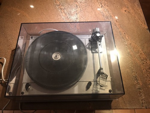 THORENS TD-165 TD165 Turntable with Shure M75 All Original & Working Condition