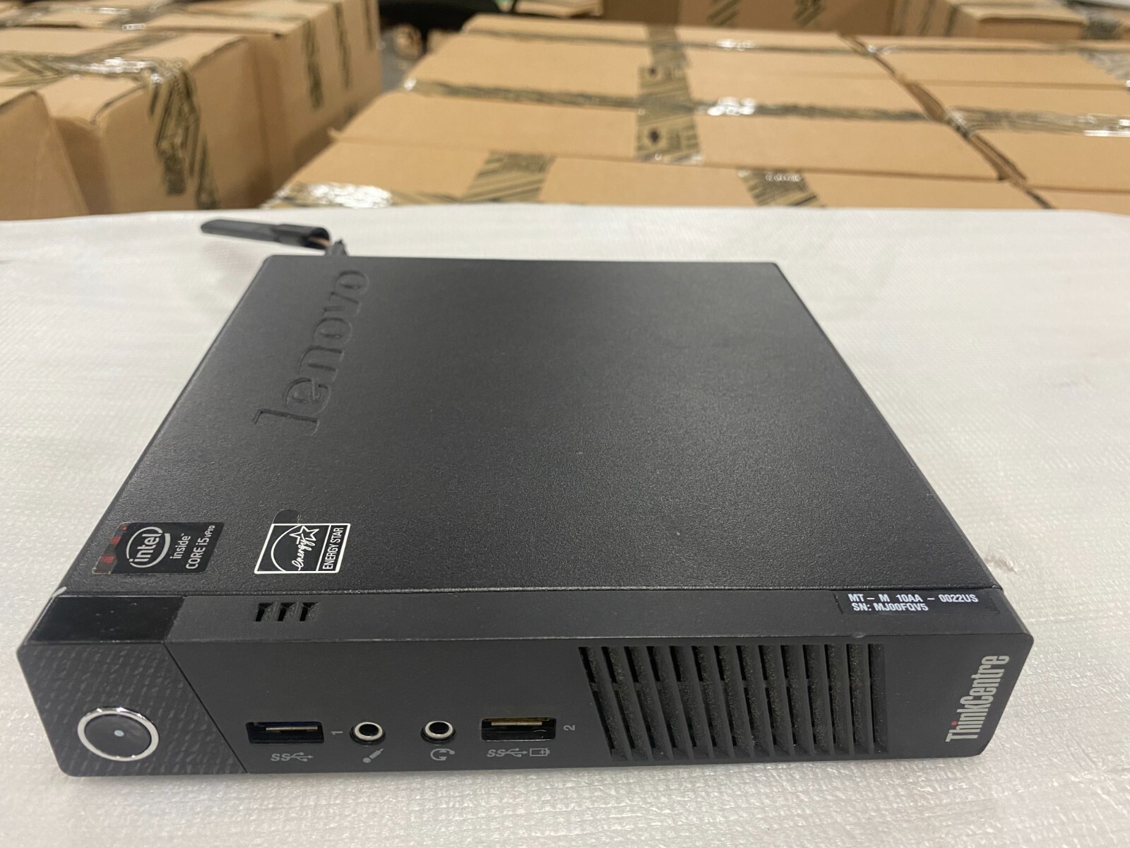 Lenovo ThinkCentre M93P Tiny Desktop Intel Core i5-4570T 4GB
