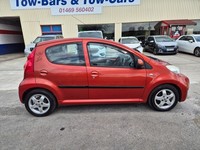 2010 Peugeot 107 Verve motorhome towcar braked a frame tow car