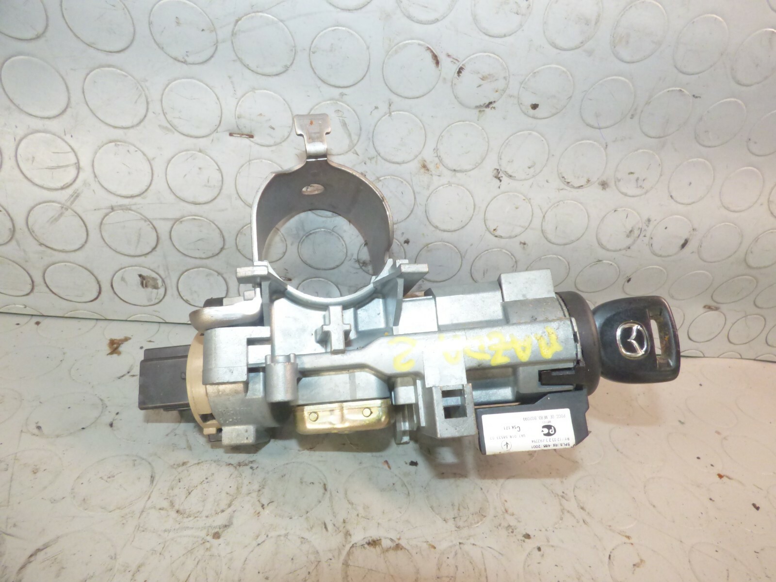 Blocchetto blocco accensione con chiave MAZDA 2 2004 CGJ6A66938A