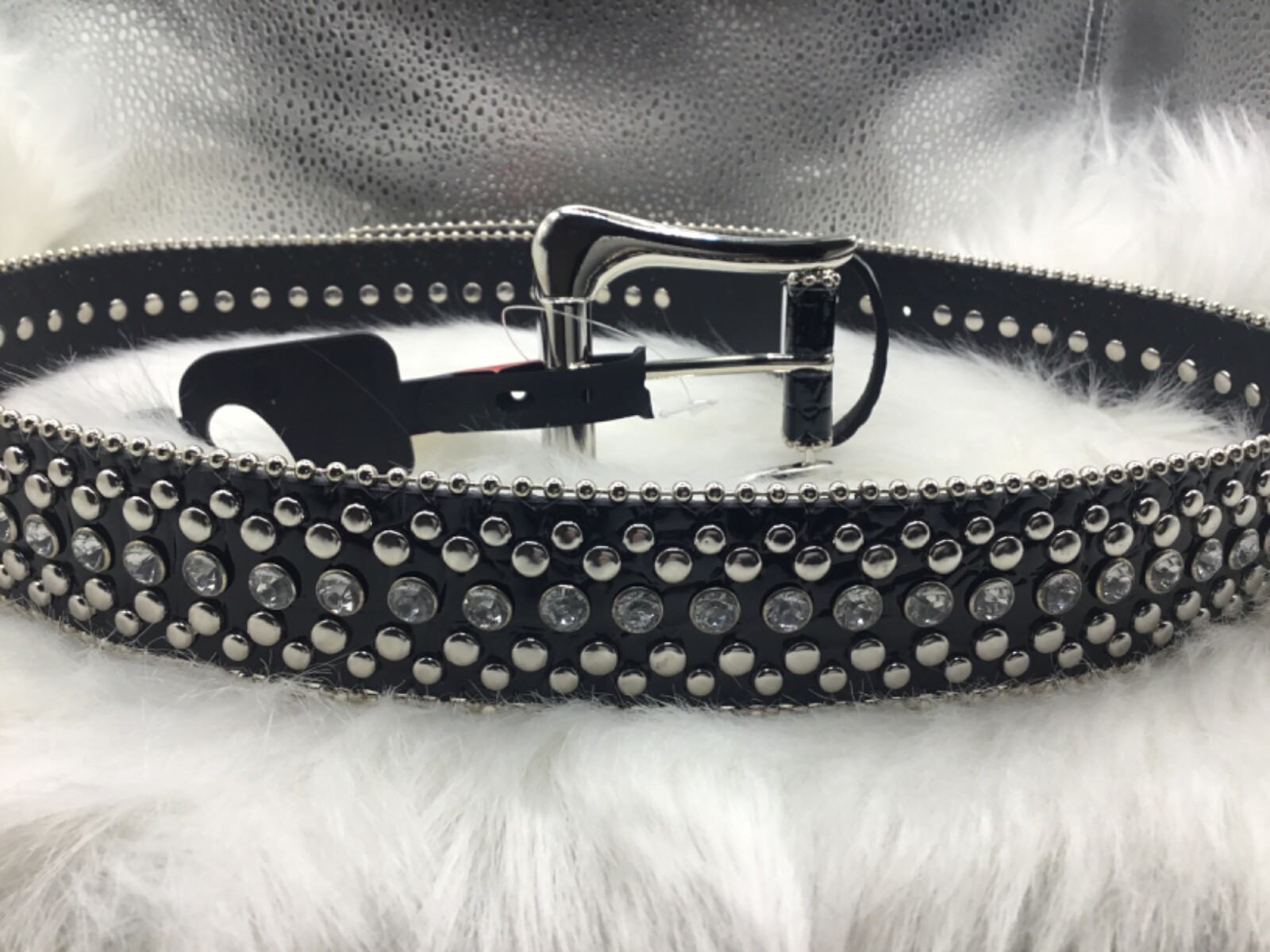 小物 Tornado Mart Rhinestone Studs Belt Tornado Mart Rhinestone Studs Belt