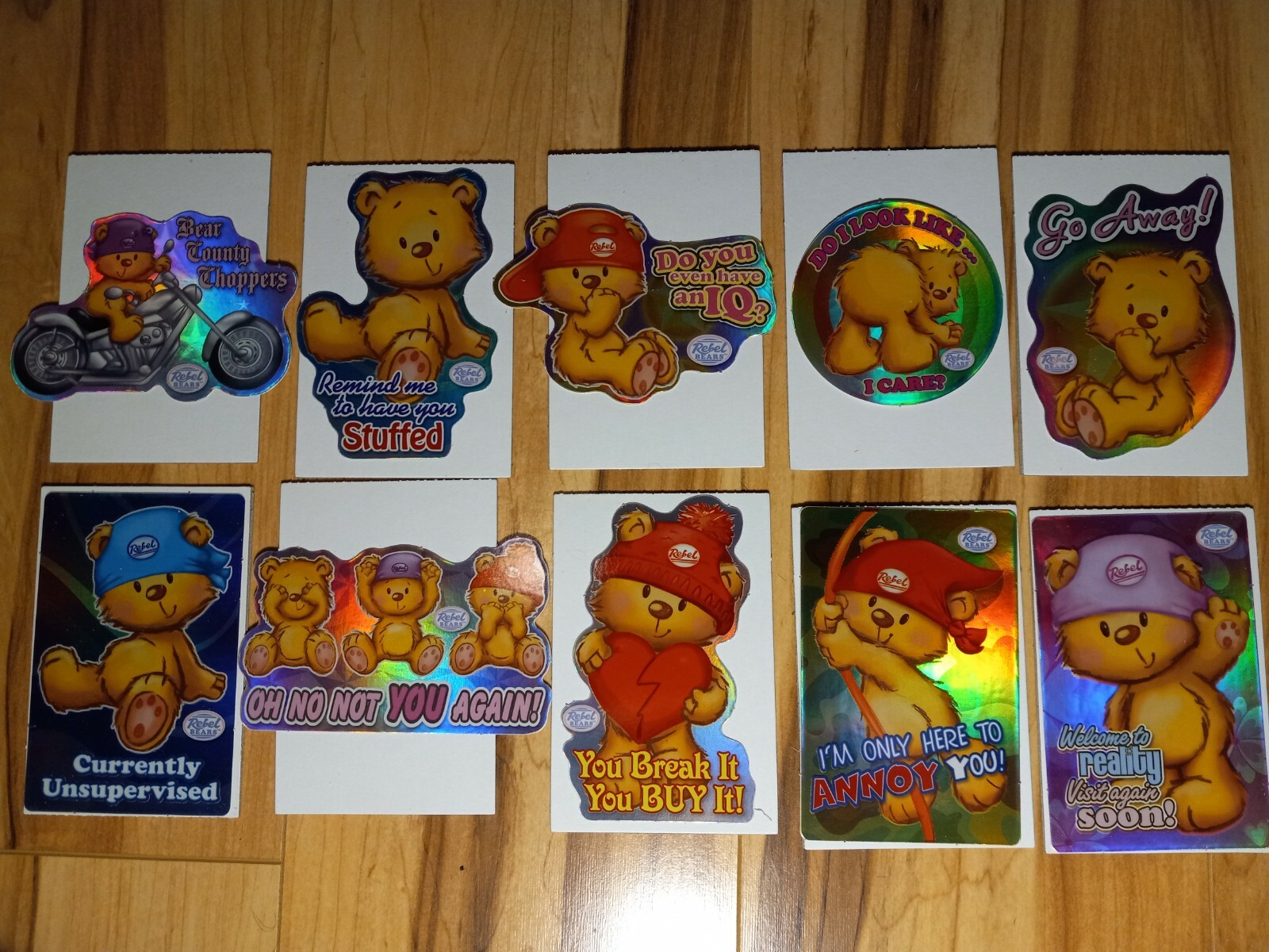 Rebel Bear Sticker Pack Rebel Bear Sticker Pack