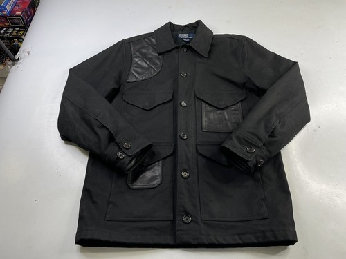 POLO　JACKET Polo Ralph Lauren Mens L Black Performance Jacket Fleece