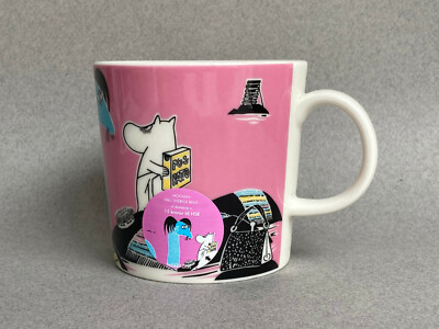 Moomin mug Keep Waters Clean 2015, Arabia Finland, Unused with stickers!