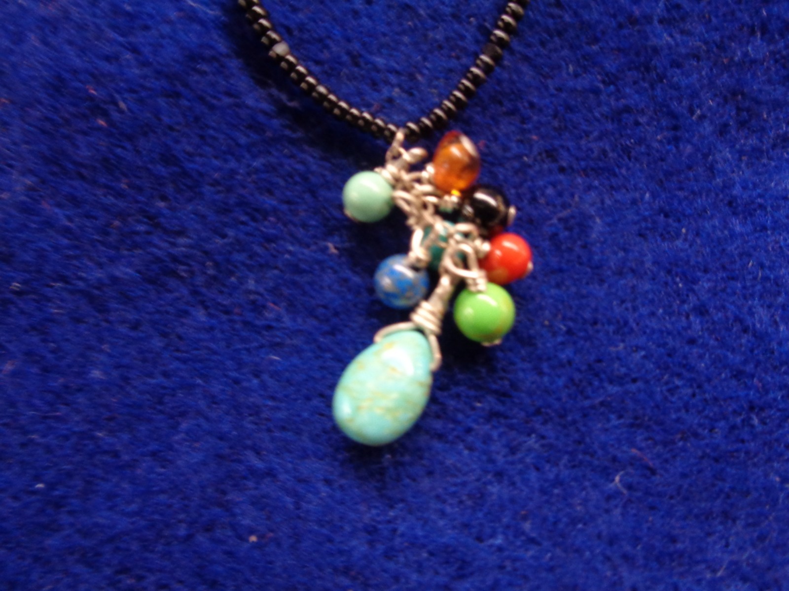 Necklace & Earrings by Mary Salazar