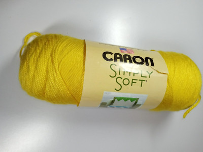 Caron Simply Soft Yarn-Lemonade-315 Yards-100% Acrylic