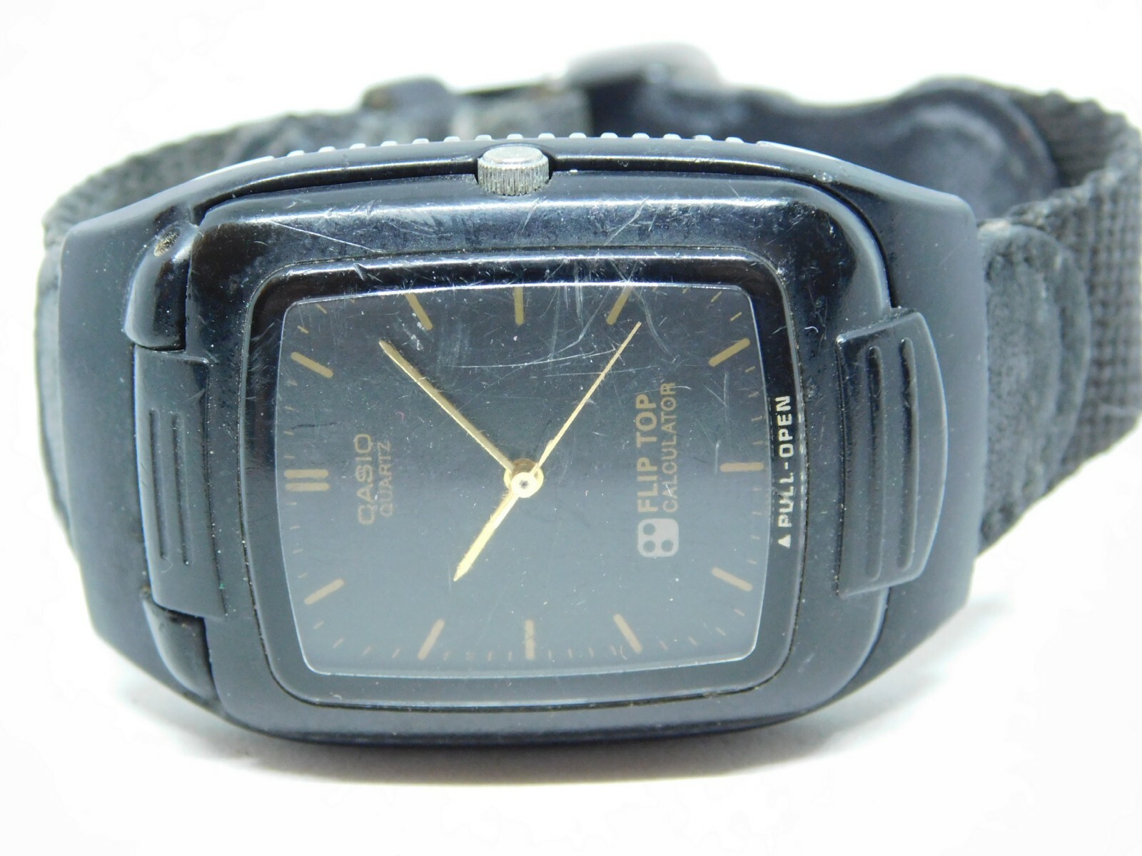 Rare Casio 760 FTP-10 Flip Top Calculator Quartz Analog Rare Casio 760 FTP-10 Flip Top Calculator Quartz Analog