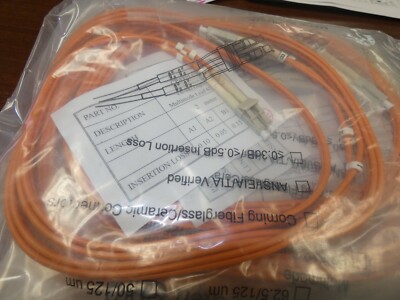 SC Technologies CP-SM-STSC-2M Fiber Optics 10 METERS MULTIMODE DUPLEX (Lot of 4)
