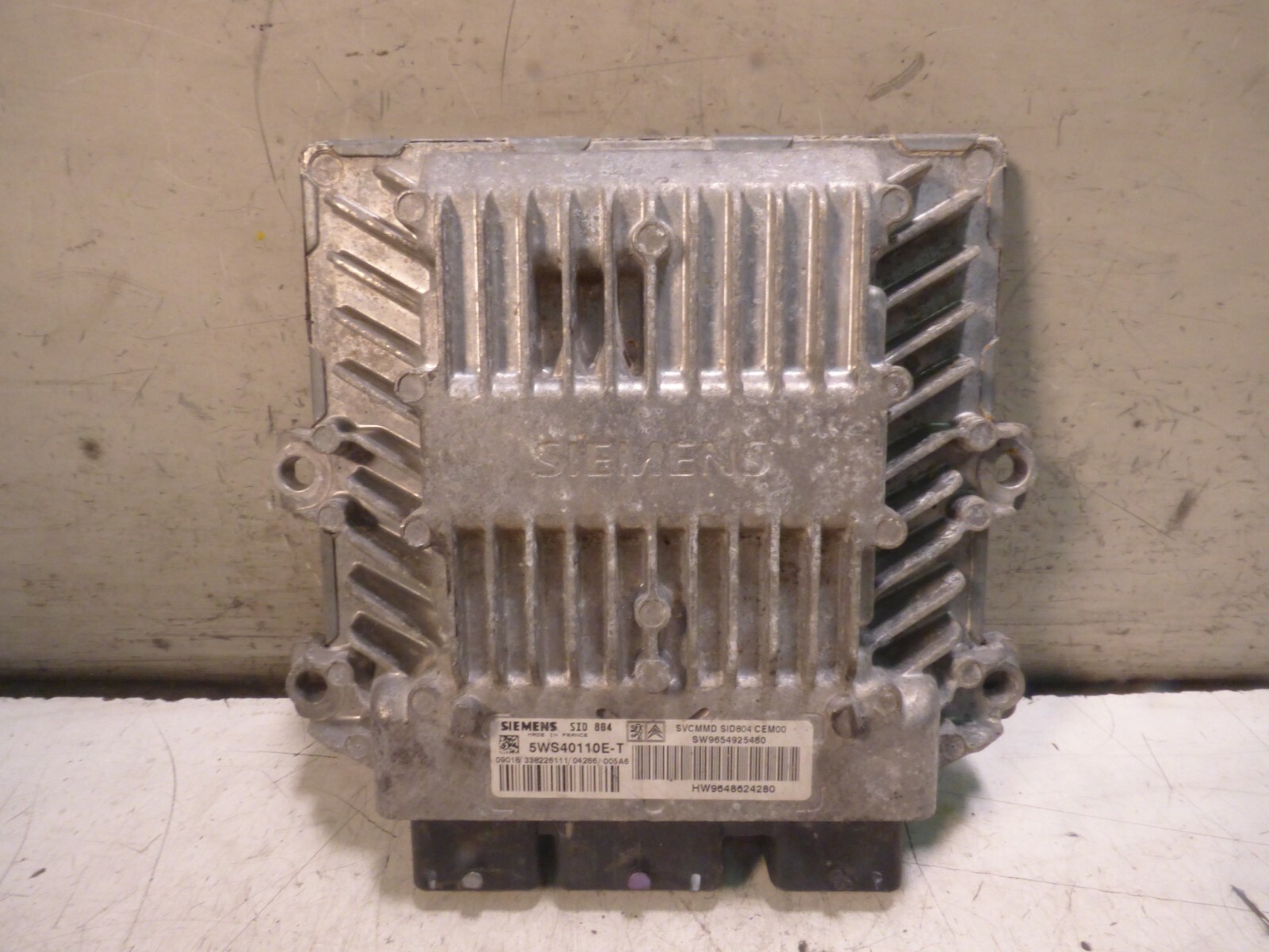 CENTRALINA MOTORE CITROEN C3 5WS40110ET HW9648624280 SW9654925480