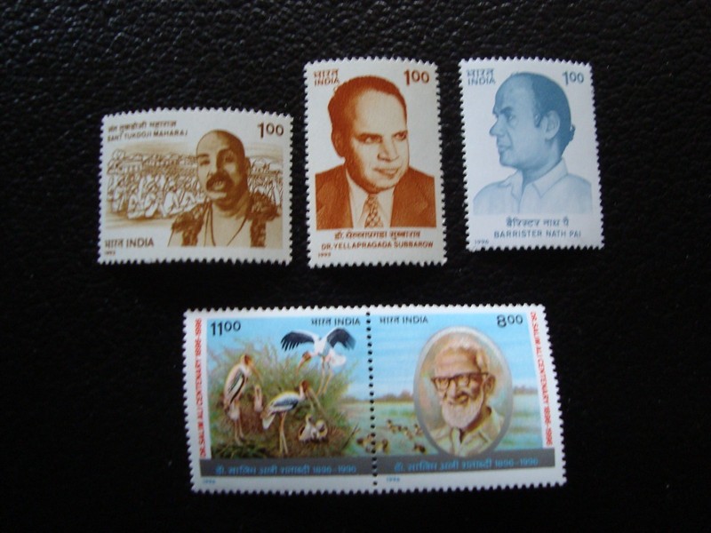 Inde - Timbre Yvert/Tellier NÂ° 1274 1279 1290 1295/96 N** Mnh (Cot1)