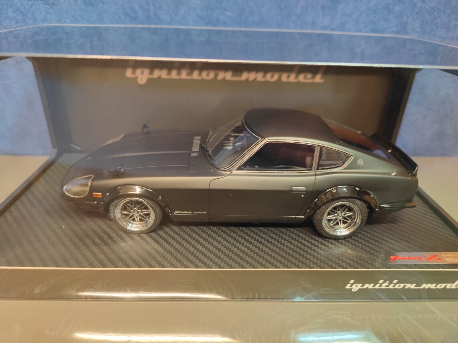 Ignition Model 1:18 Nissan Fairlady Z-G HS30 Matte Black Ignition Model 1:18 Nissan Fairlady Z-G HS30 Matte Black