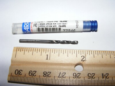 End Mill Garr Tool 77246 1520H #40 HLUBE #40  .0980 STUB DR  (HOU)