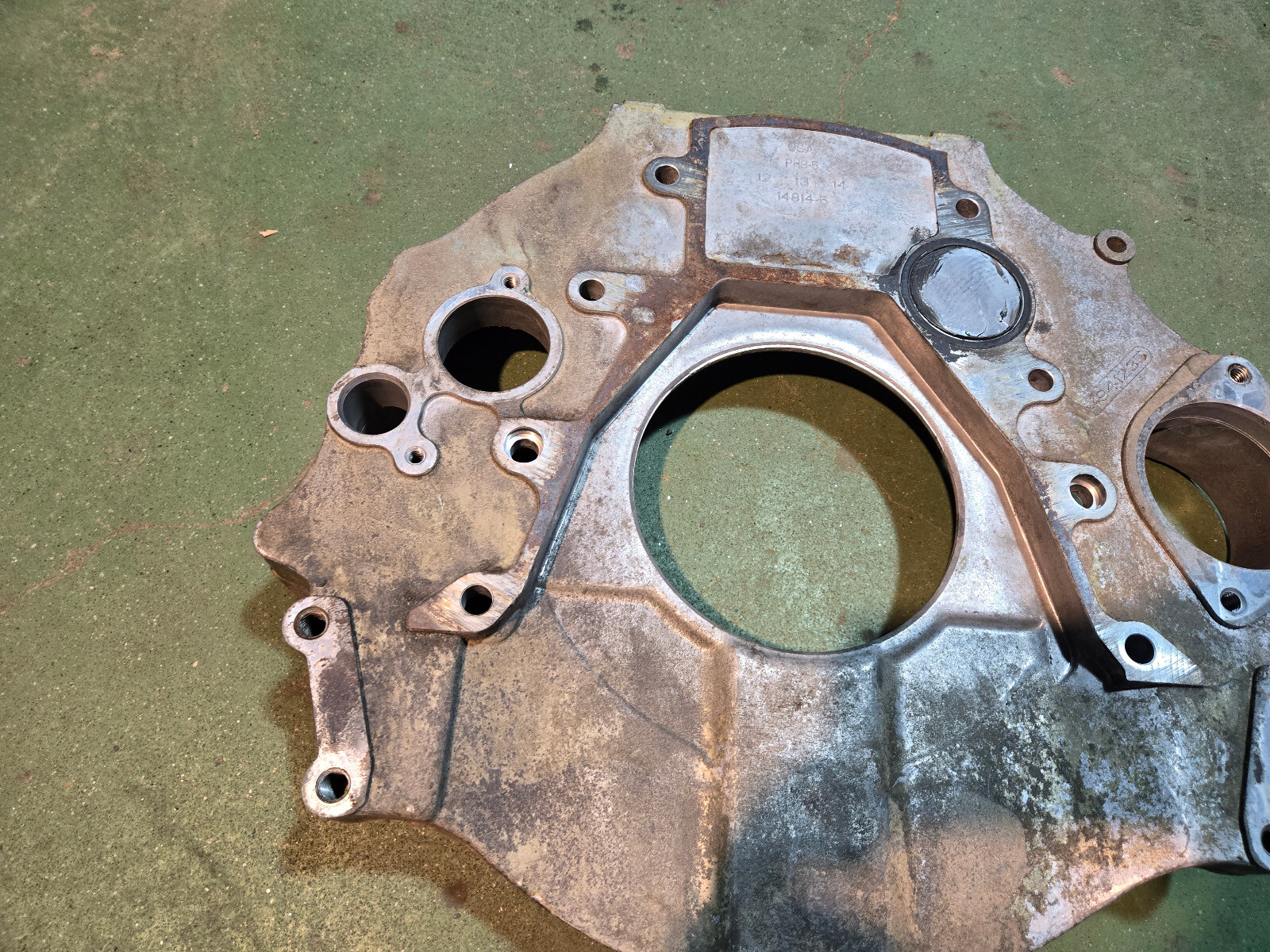 4941235 Engine to Transmission Adapter Plate G56 68RFE Cummins Diesel 6.7 - Picture 8 of 11