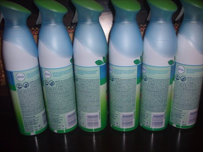 6 ORIGINAL with Con Gain Scent Fragrance Febreze Air Effects Air Freshener Spray