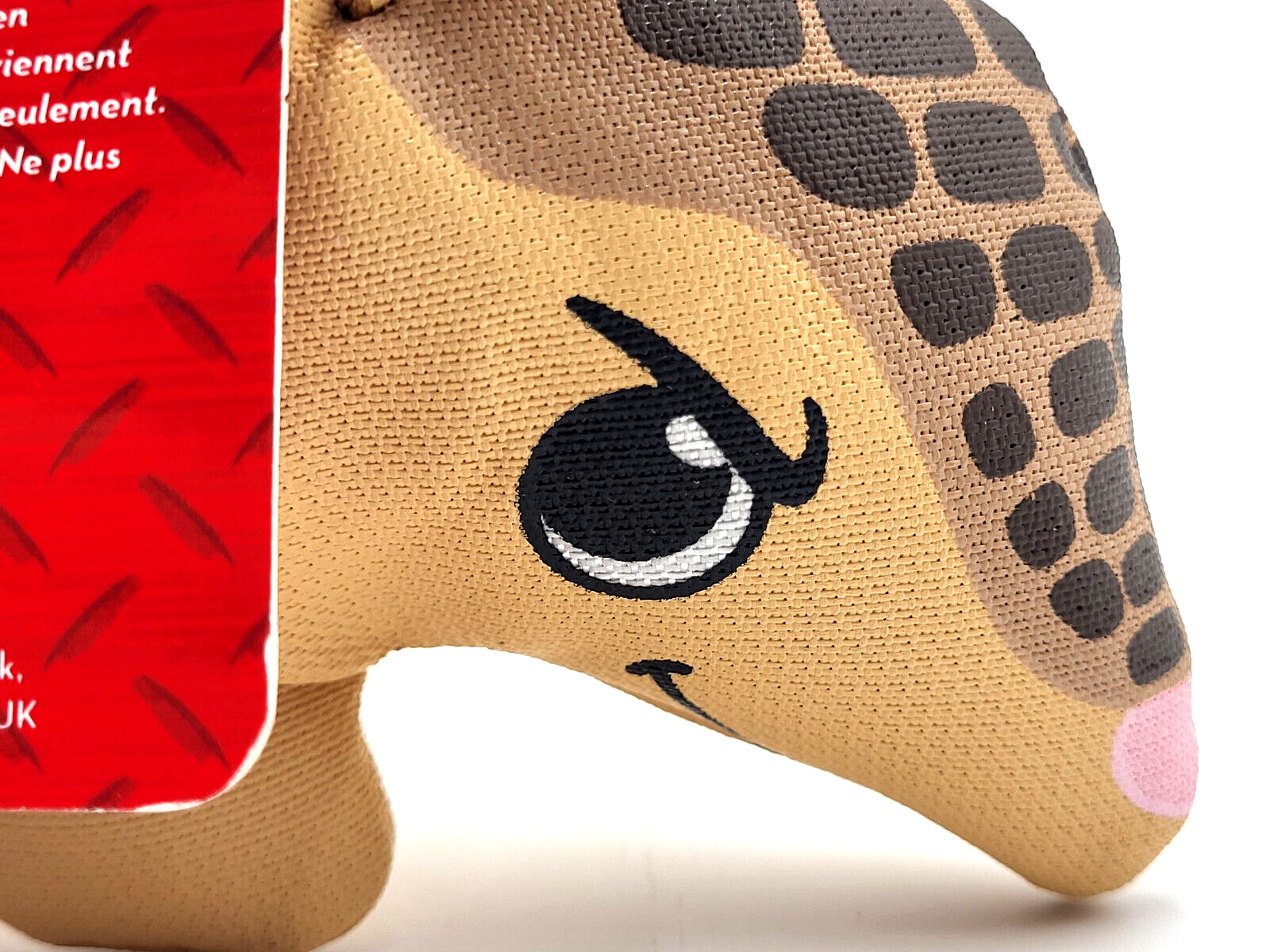 KONG Maxx Armadillo Small Squeaky Puncture Resistant Soft Durable Dog Fetch Toy