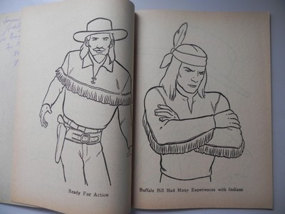 U.S. Marshall Coloring Book Samuel Lowe Canada 1960 Unused 55 pages Rare