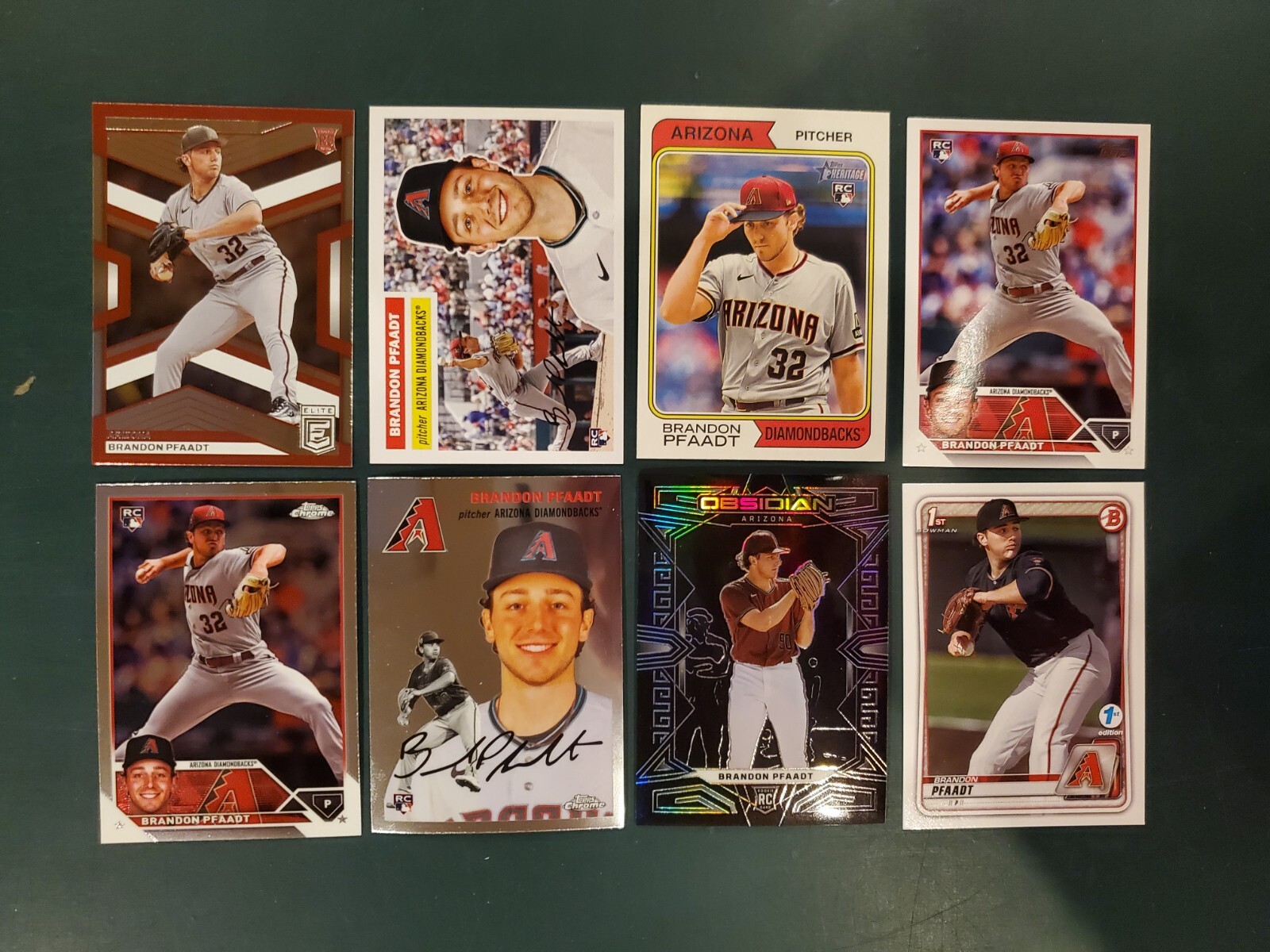 その他 MLB 1st BOWMAN BRANDON PFAADT BRANDON PFAADT - (8) CARD LOT - NO DUPES - Topps Panini 2020