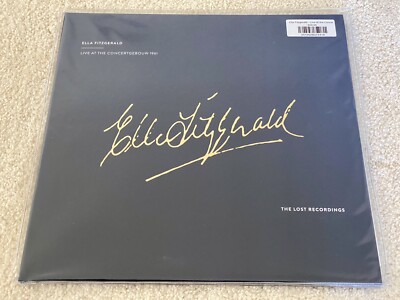Ella Fitzgerald Live at Concertgebouw 1961 Lost Recordings 180G Vinyl 2xLP NEW
