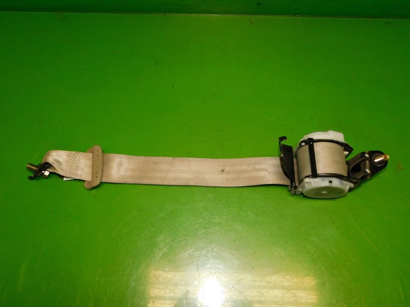 01-05 Civic sedan OEM passenger right rear back seat belt retractor tan